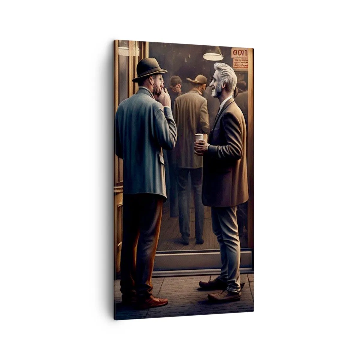 Canvas picture - Good Time of the Day - 45x80 cm