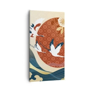 Canvas picture - Japanese Tale - 55x100 cm