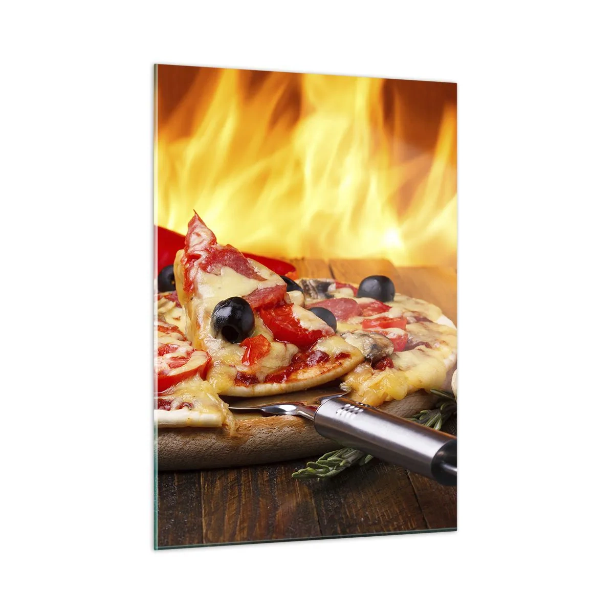 Glass picture - From Italy with Love - 50x70 cm