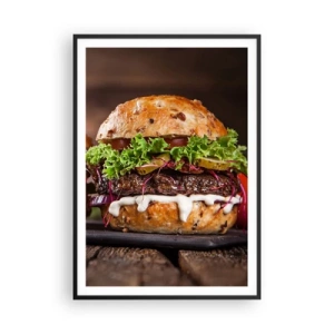 Poster in black frame - American Dream - 70x100 cm