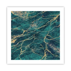 Poster - Gold Vein - 50x50 cm