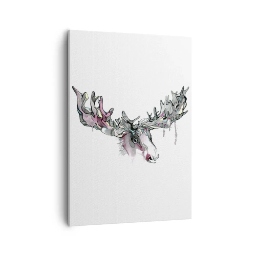 Canvas picture - Crown of the King of the Forest - 50x70 cm