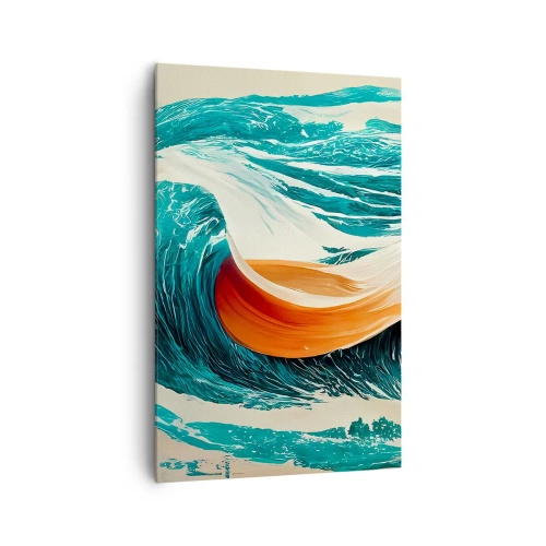 Canvas picture - Surfer's Dream - 80x120 cm