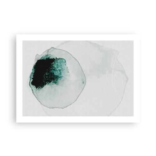 Poster - In a Waterdrop - 70x50 cm