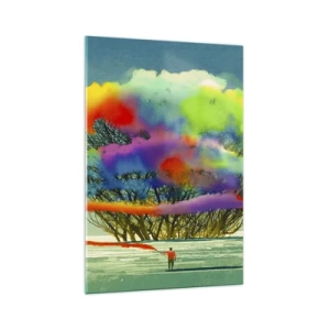 Glass picture - Revive this World - 70x100 cm