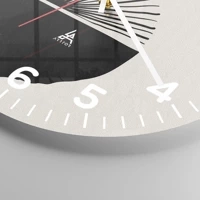 Clock face with numbers