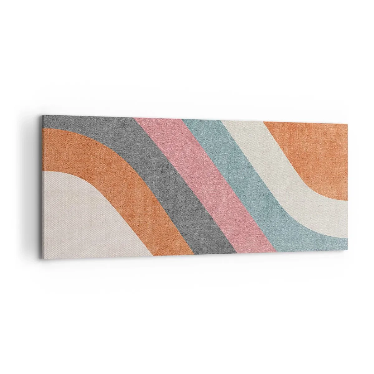 Canvas picture - Diagonal Composition - Movement - 120x50 cm