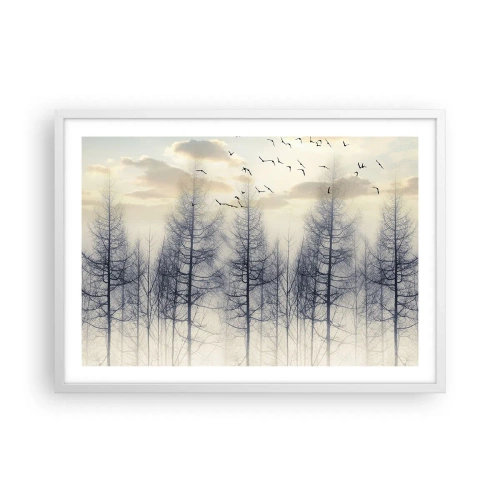 Poster in white frmae - Spirits of the Forest - 70x50 cm