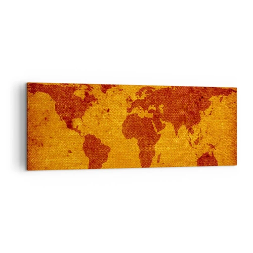 Canvas picture - Invitation for Travel - 140x50 cm