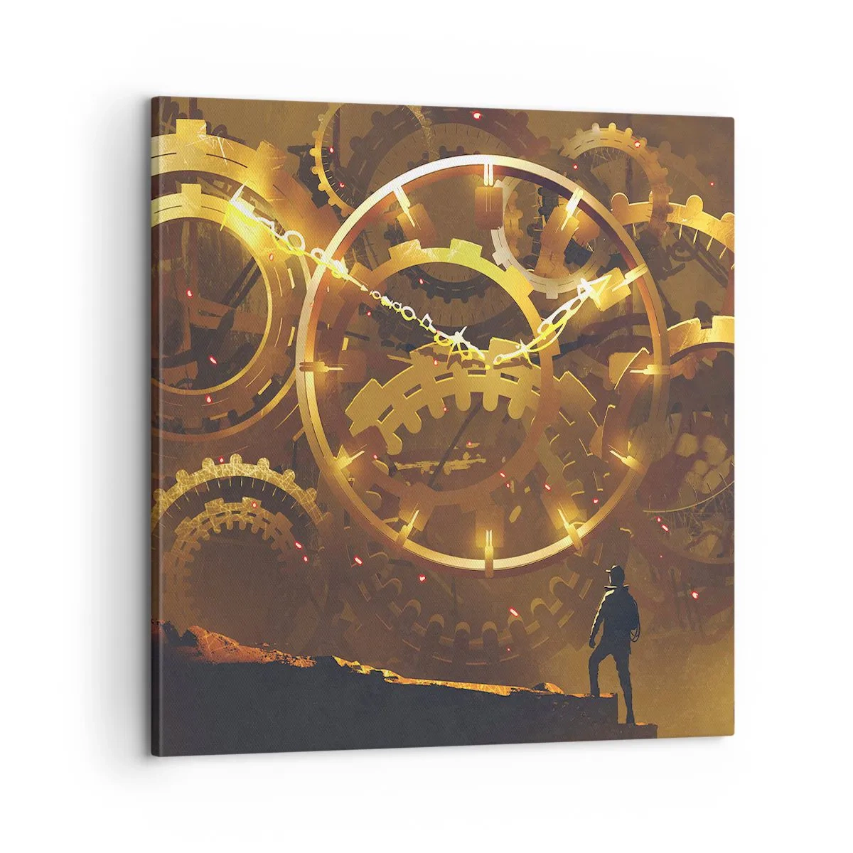 Canvas picture - At the Beginning of Time - 60x60 cm