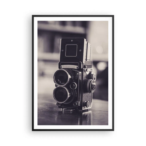 Poster in black frame - Magic of the Old Photograph - 70x100 cm