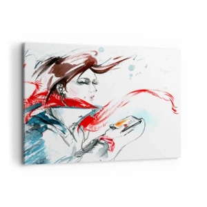 Canvas picture - I Can't Hear the Music - 100x70 cm