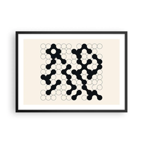 Poster in black frame - Chinese Play - Variation - 70x50 cm