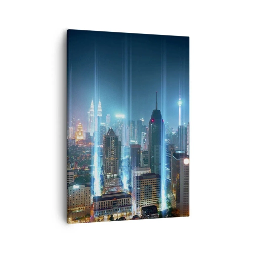 Canvas picture - Berlin Lights - 50x70 cm