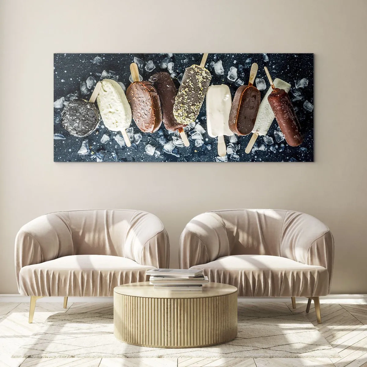 Glass picture - Taste of the Hot Summer - 100x40 cm