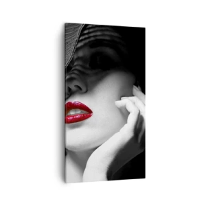 Canvas picture - Study in Scarlet - 45x80 cm