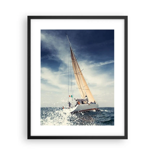 Poster in black frame - They Won't Catch Us - 40x50 cm
