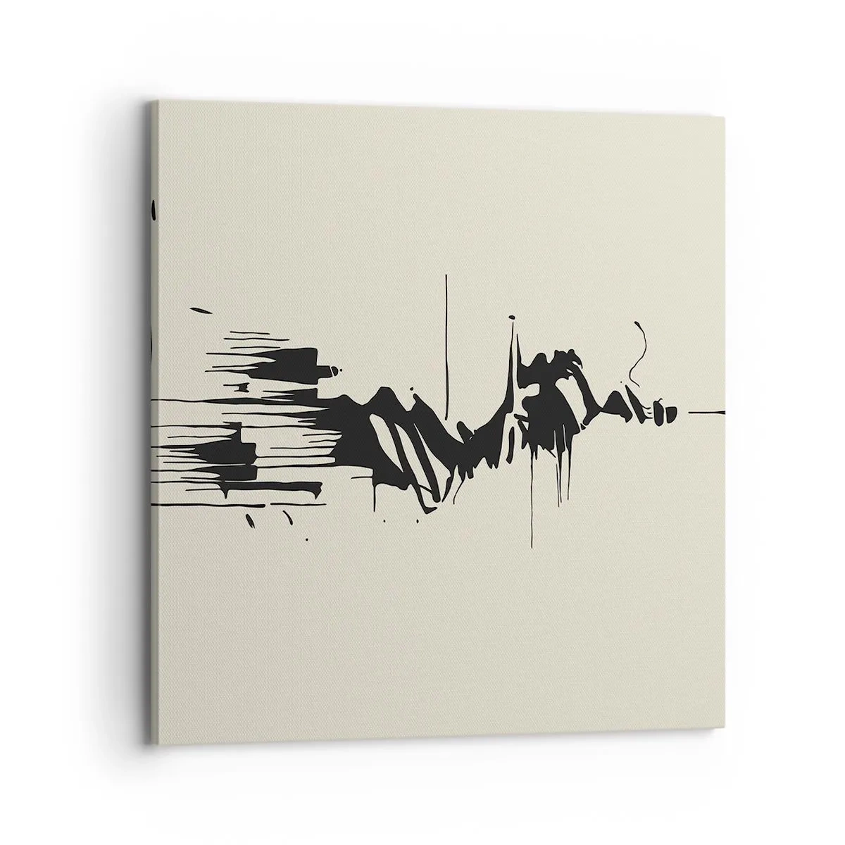 Canvas picture - Hasty Abstract - 70x70 cm