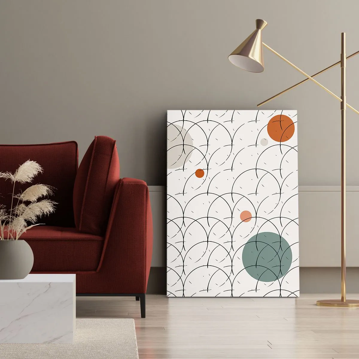 Canvas picture - In the Spirit of Pop-art - 65x120 cm