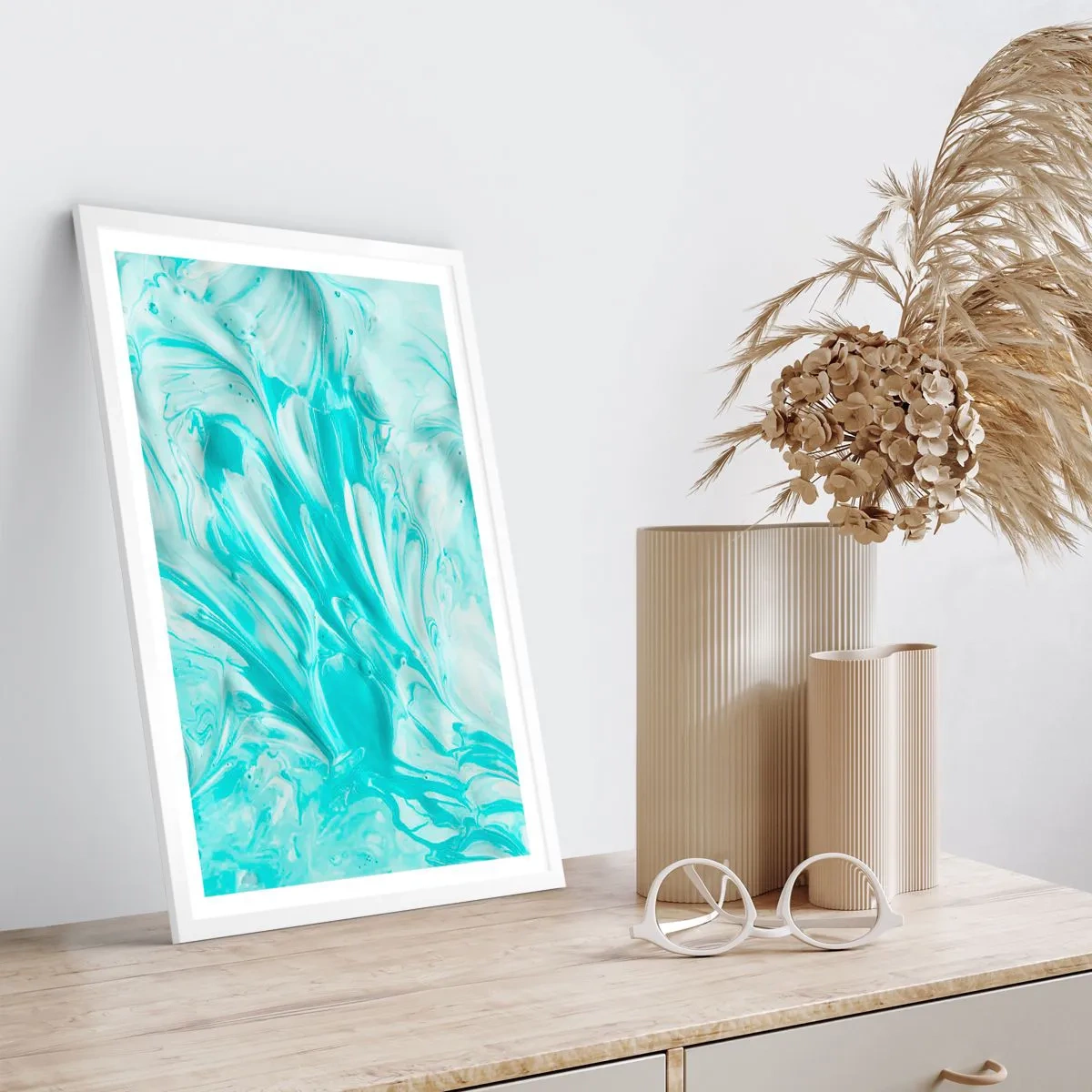 Poster in white frmae - Together Forever - 50x70 cm