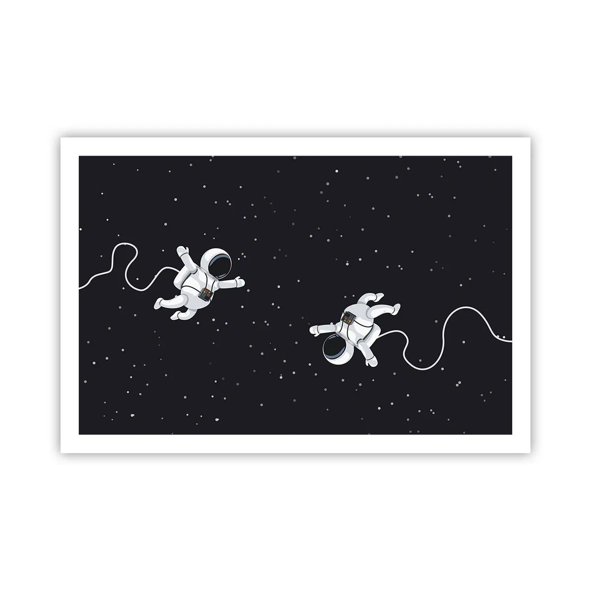 Poster - Space Dance - 91x61 cm