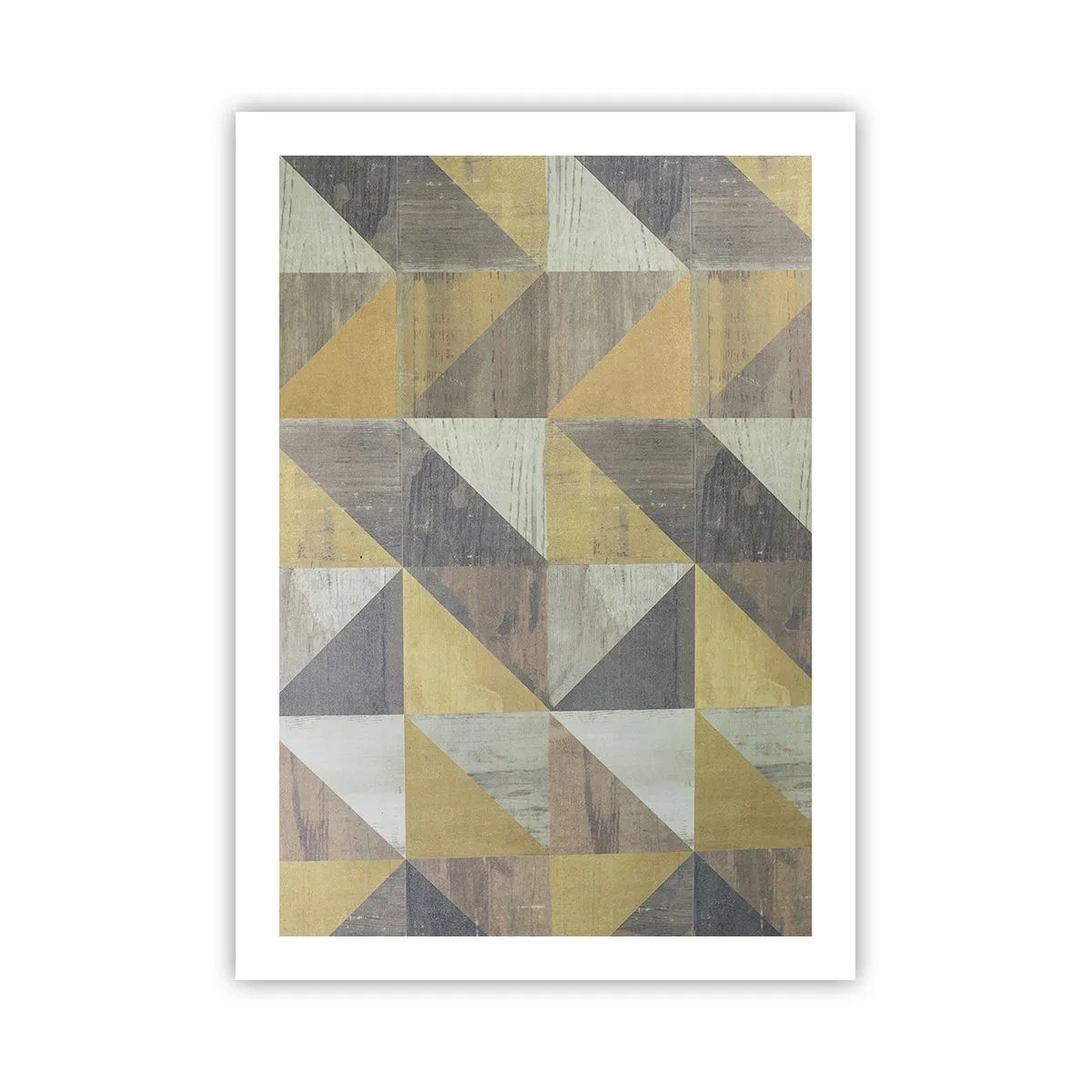 Poster - The Art. of Triangles - 50x70 cm