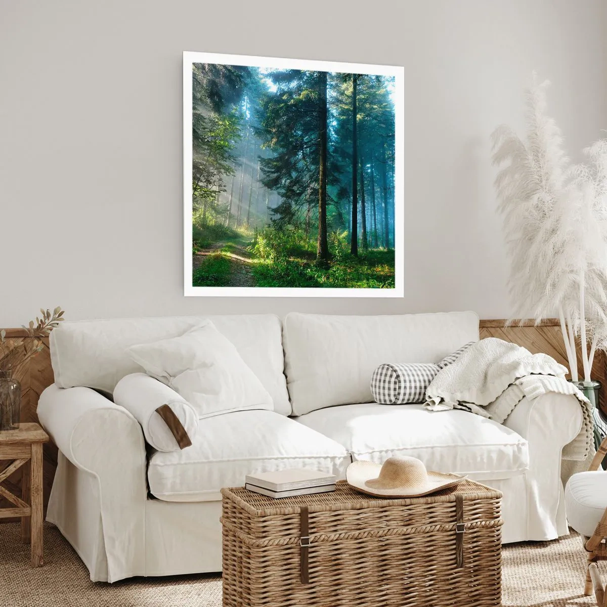 Poster - Radiant at Dawn - 60x60 cm