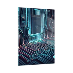 Glass picture - I Was Just Thinking… - 50x70 cm