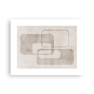 Poster - Geometrical Grout - 40x30 cm