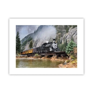 Poster - Where Are You off to? - 40x30 cm