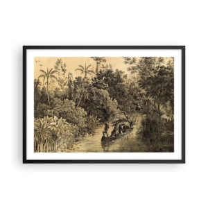 Poster in black frame - Journey to the Spring - 70x50 cm