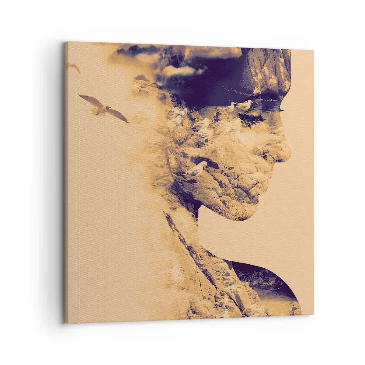 Canvas picture - Naturally Beautiful - 50x50 cm