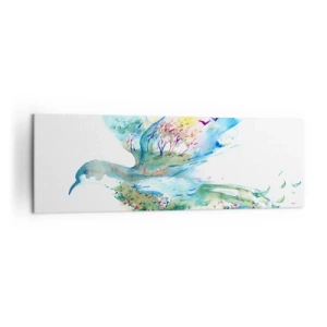 Canvas picture - On The Wings Of Nature - 160x50 cm