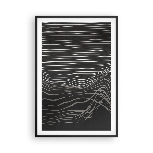 Poster in black frame - Rhythm and Accent - 61x91 cm