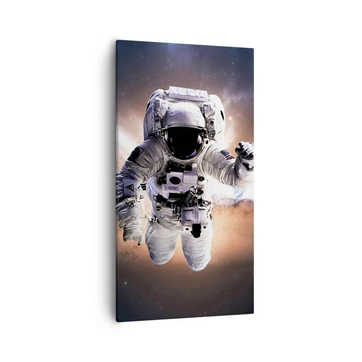Canvas picture - Greetings from Space - 55x100 cm