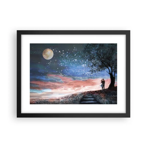 Poster in black frame - Starry Spectacle - 40x30 cm