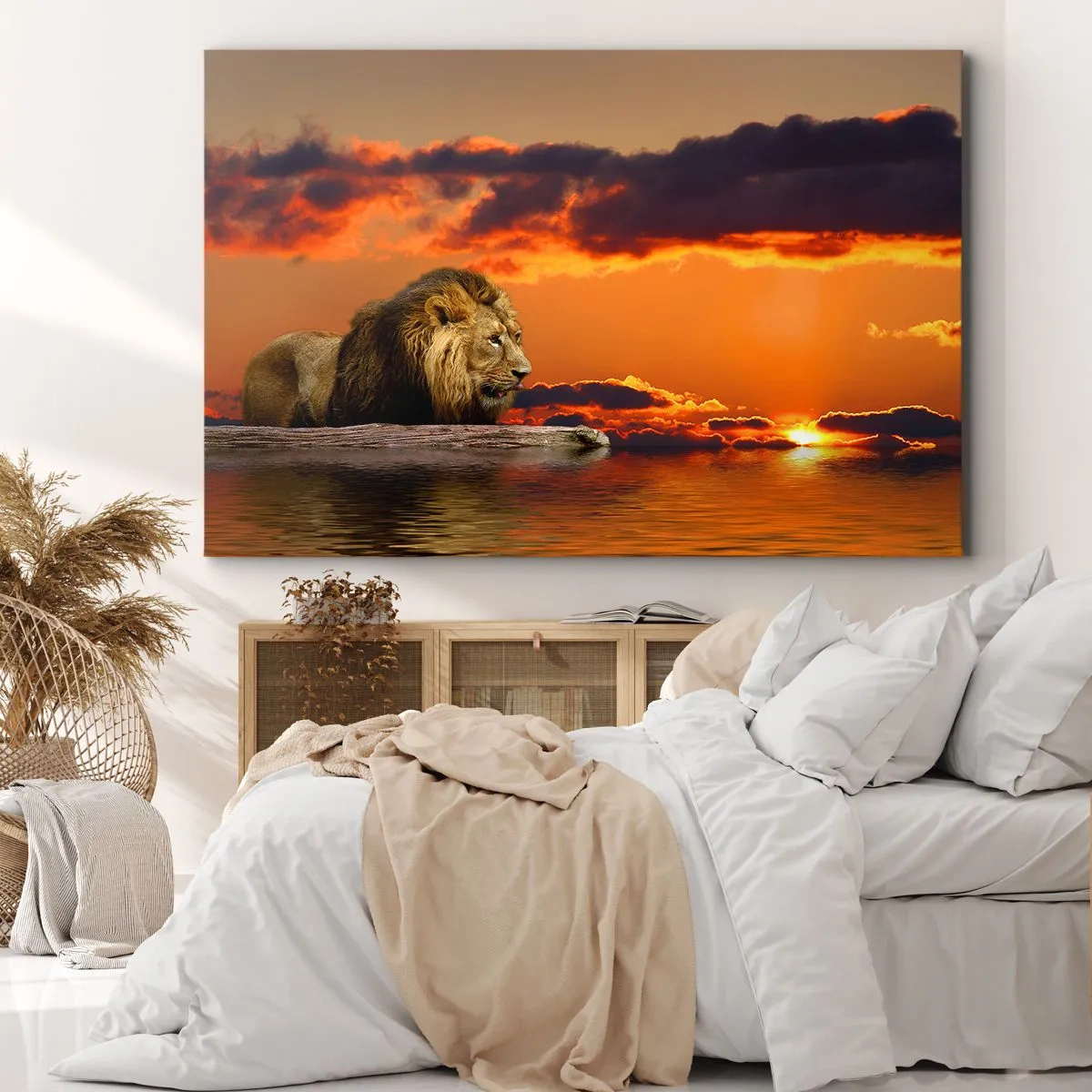 Canvas picture - The King of Nature - 120x80 cm