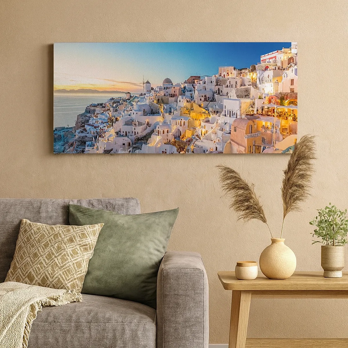Canvas picture - Essence of Greekness - 30x30 cm