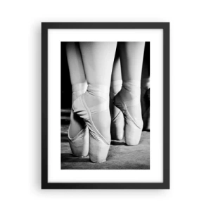 Poster in black frame - Together, Lightly - 30x40 cm