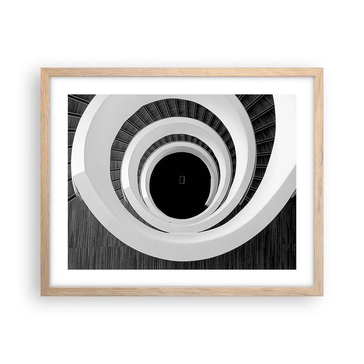 Poster in light oak frame - To the Point of the Matter - 50x40 cm