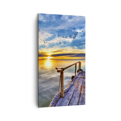 Canvas picture - Wind is Taking a Break - 45x80 cm