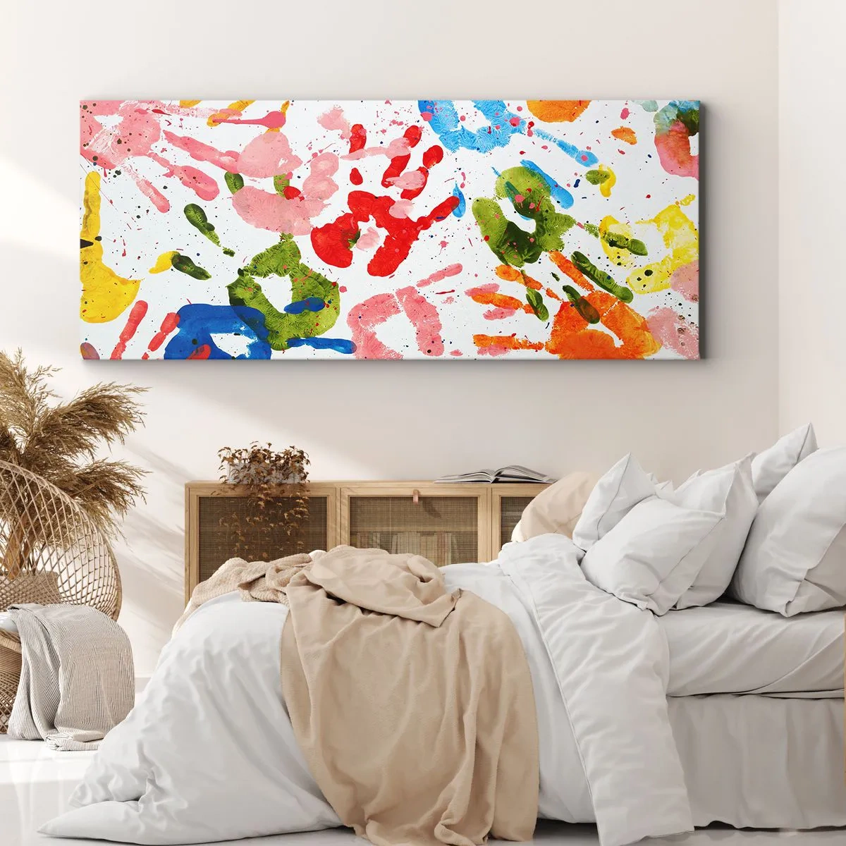 Canvas picture - High Five! - 120x50 cm