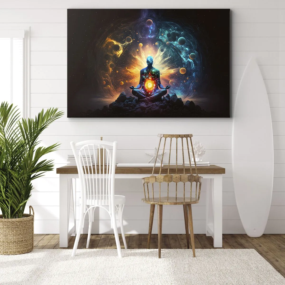 Canvas picture - Cosmic Calm - 120x80 cm