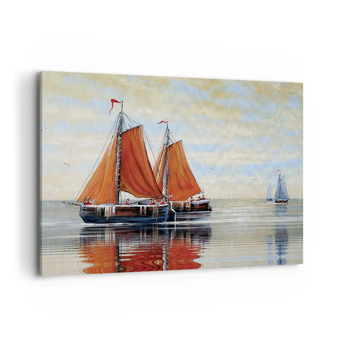 Canvas picture - Ahoy, Sailor, Sail… - 100x70 cm