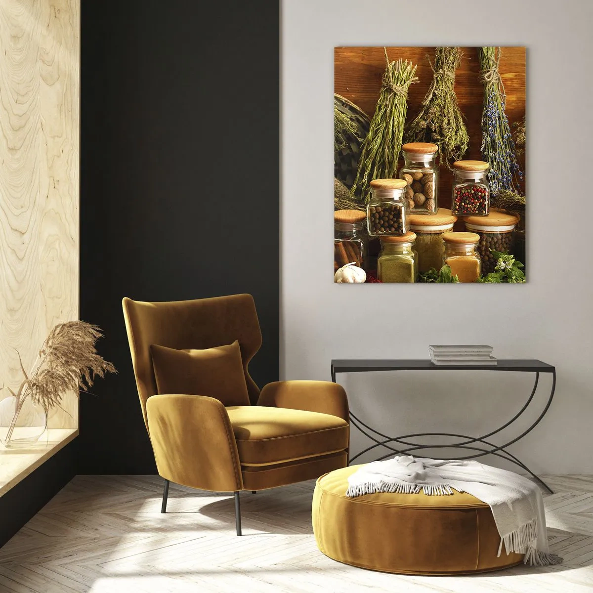 Glass picture - Kitchen Magic - 80x120 cm