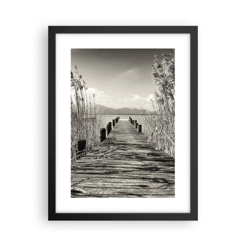 Poster in black frame - In the Grass - 30x40 cm