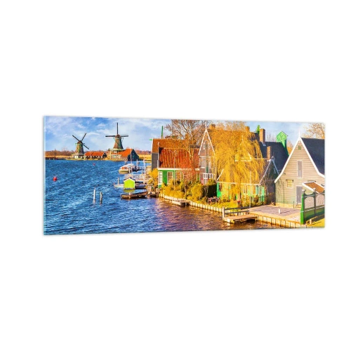 Glass picture - Unchanged for Ages - 140x50 cm