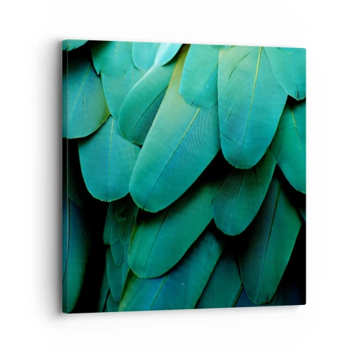 Canvas picture - Precision of Parrot Nature - 30x30 cm