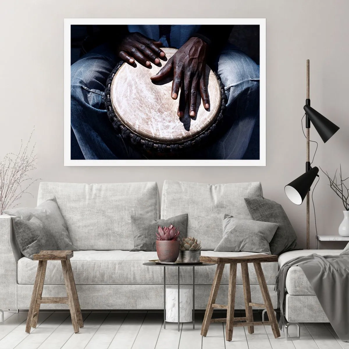 Poster - Live at Your Own Rhythm - 40x30 cm