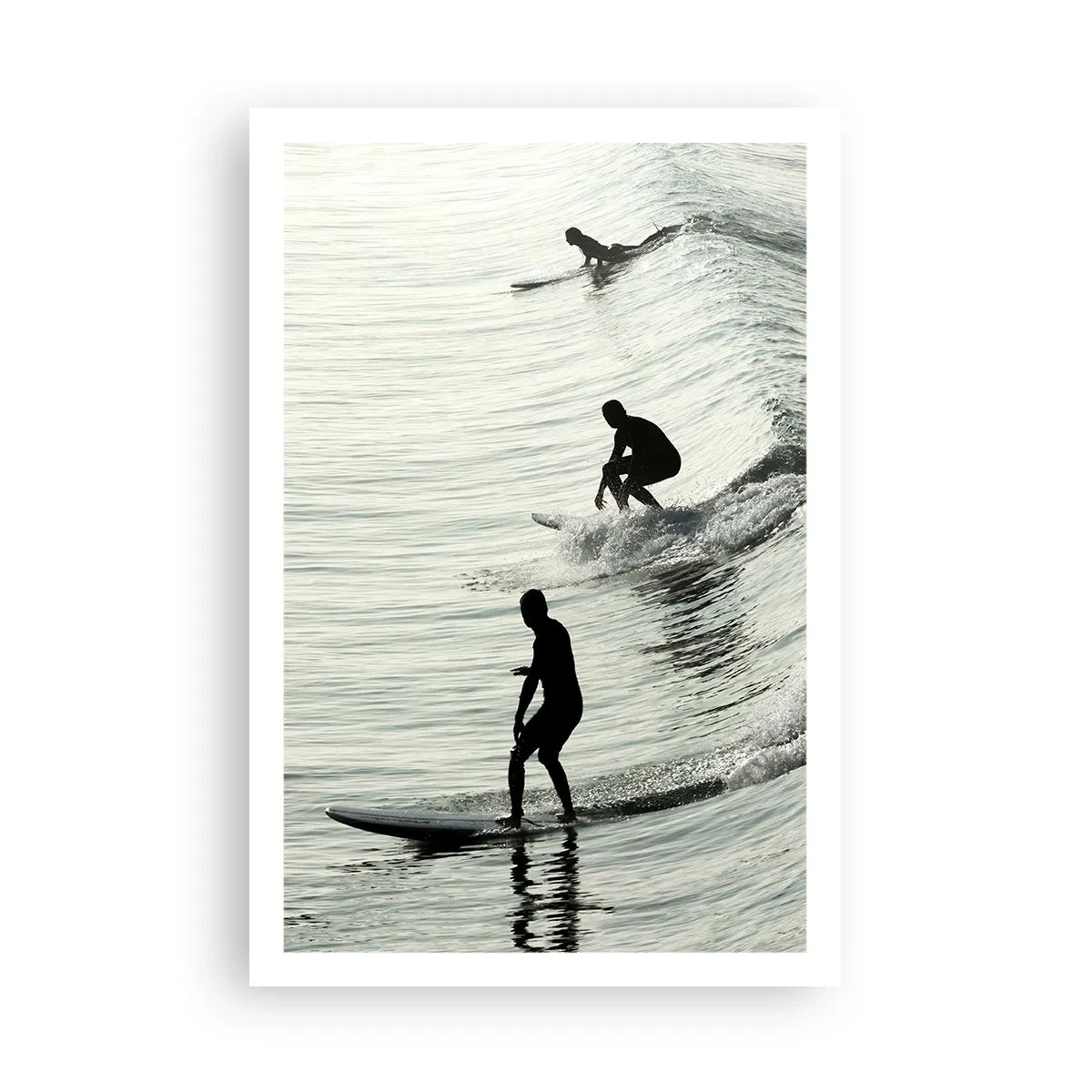 Poster - Meeting the Wave - 61x91 cm